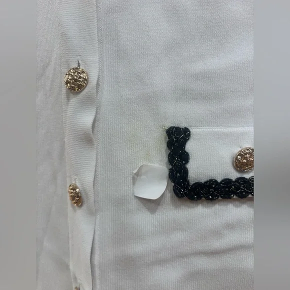 Alexia Admor Odette Button Down Mini Dress, Size: M - Picture 8 of 14